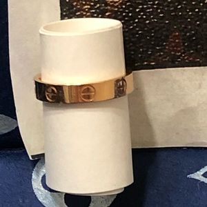 Cartier love ring rose gold